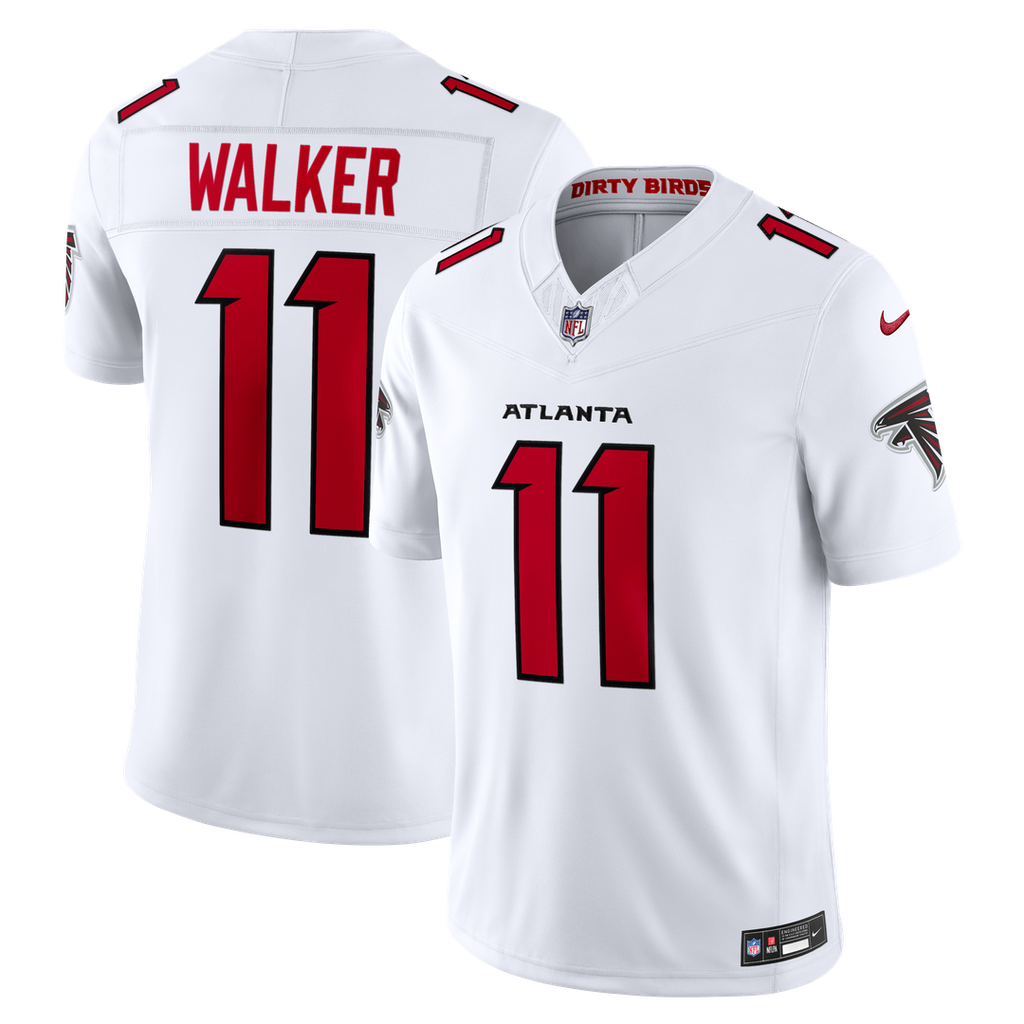 Jalon Walker Atlanta Falcons Team Stitched Jersey - Red