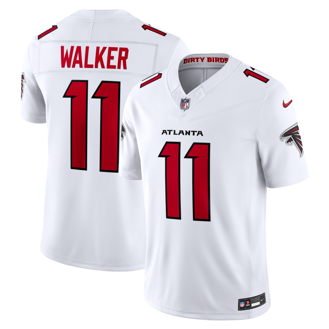 Jalon Walker Atlanta Falcons Stitched Jersey - White
