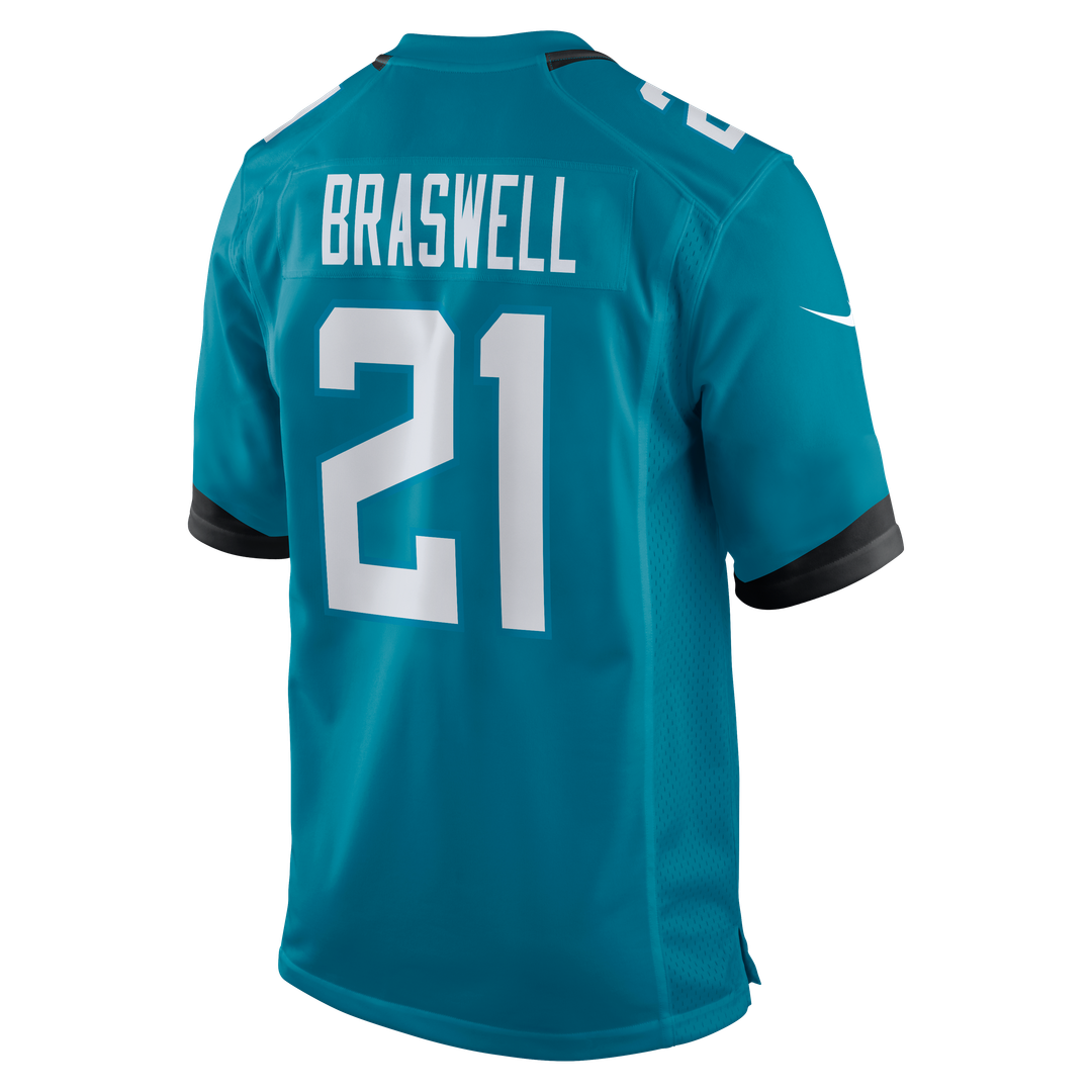Christian Braswell Jacksonville Jaguars Team Jersey - Teal