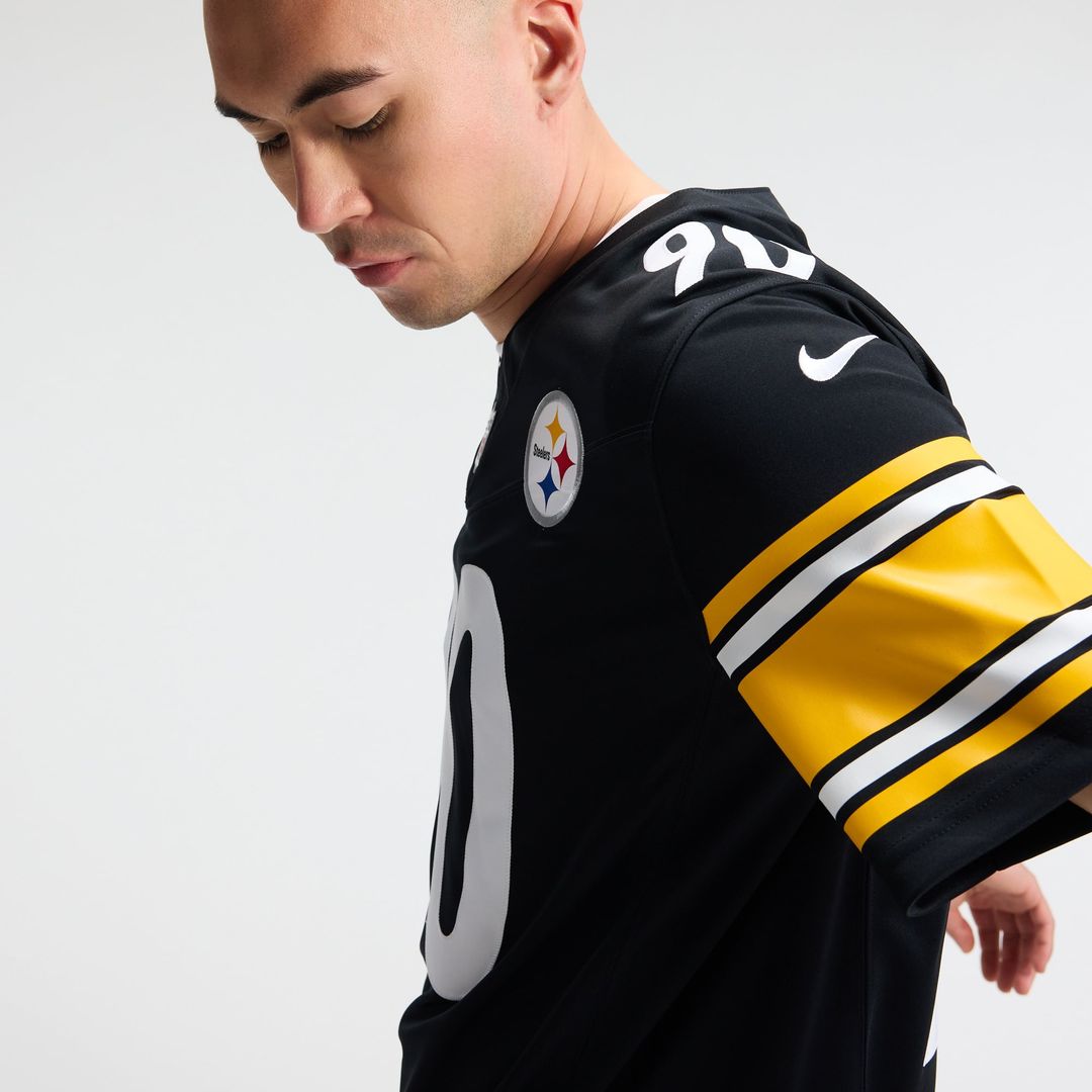 T.J. Watt Pittsburgh Steelers Team Stitched Jersey - Black