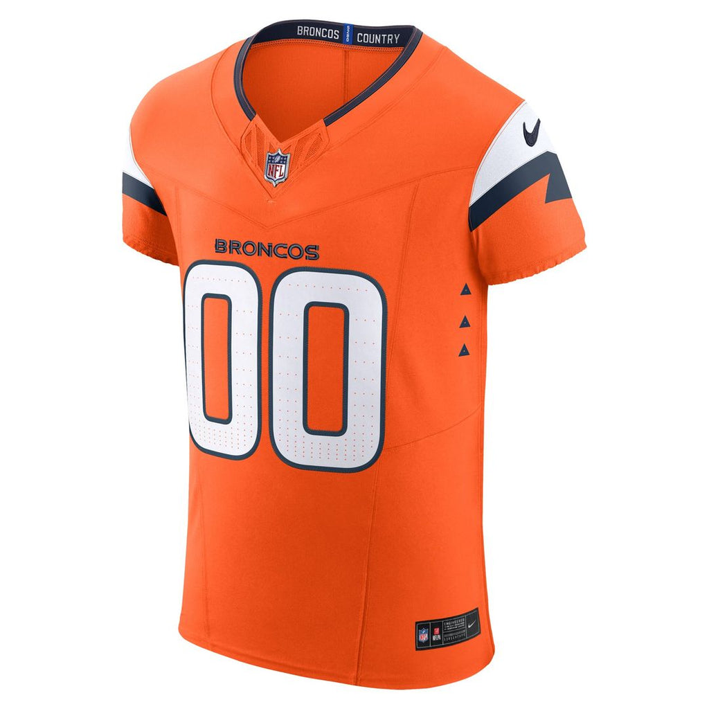Denver Broncos Team Elite Custom Jersey - Orange
