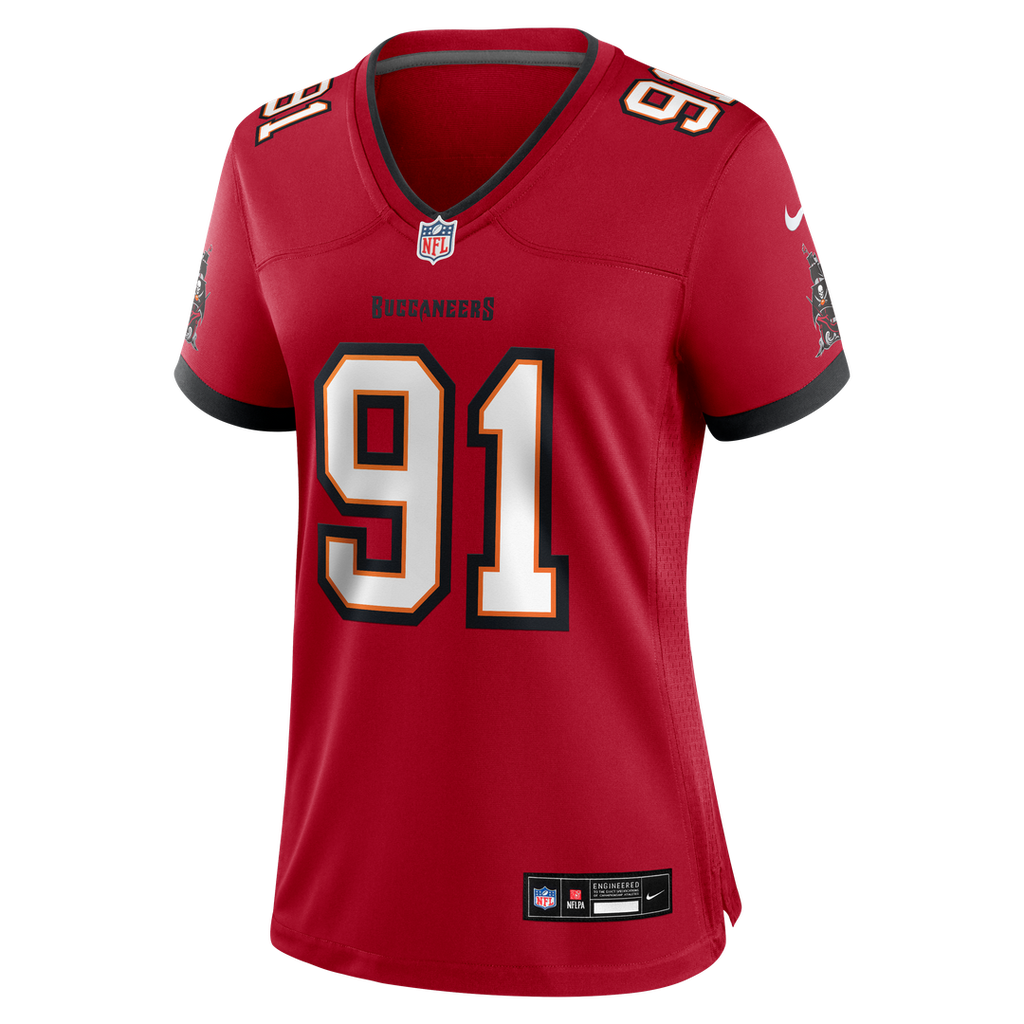 A'Shawn Robinson Tampa Bay Buccaneers Women's Team Jersey - Red