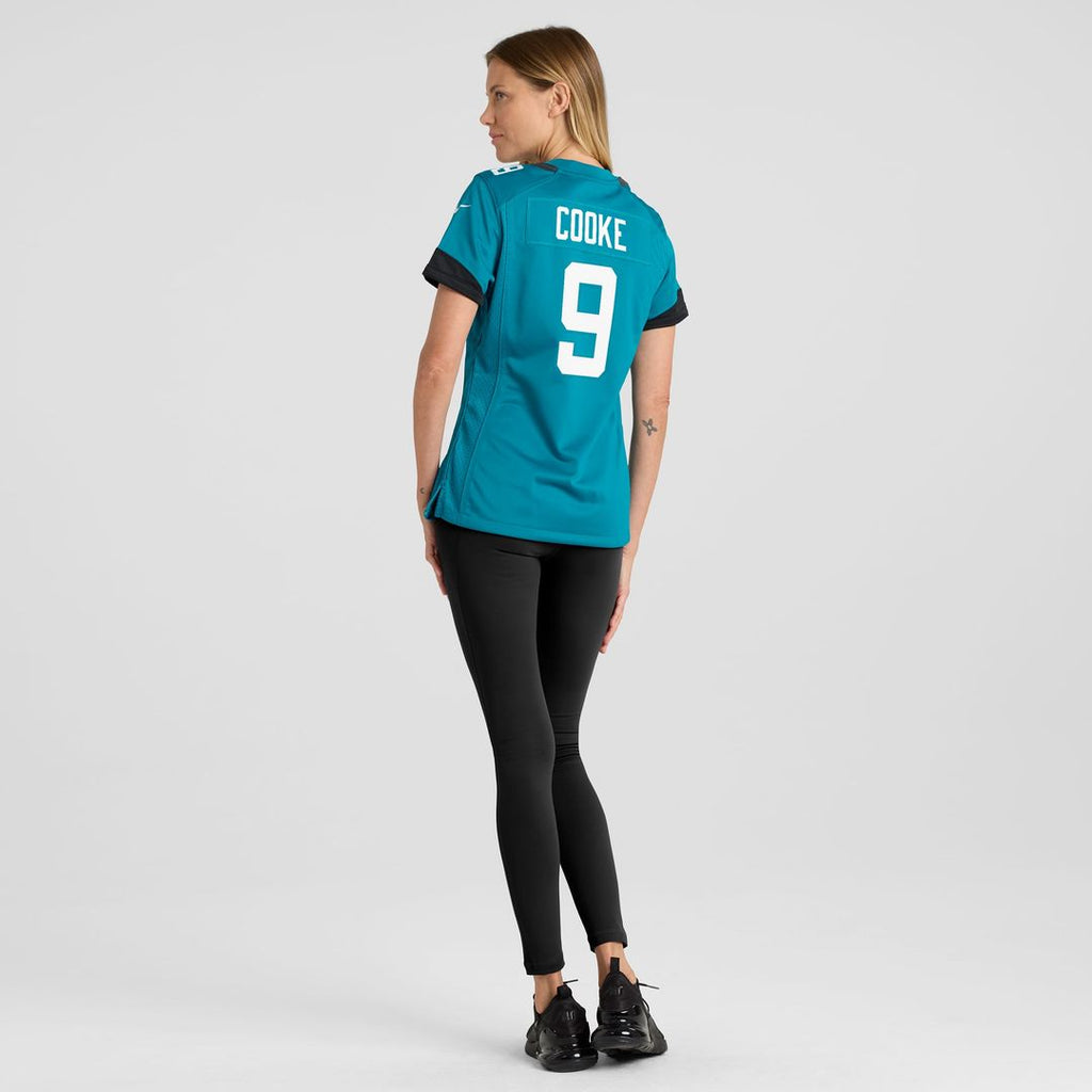 Logan Cooke Jacksonville Jaguars Women's Jersey - Teal
