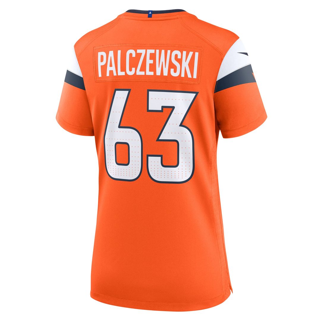 Alex Palczewski Denver Broncos Women's Team Jersey - Orange