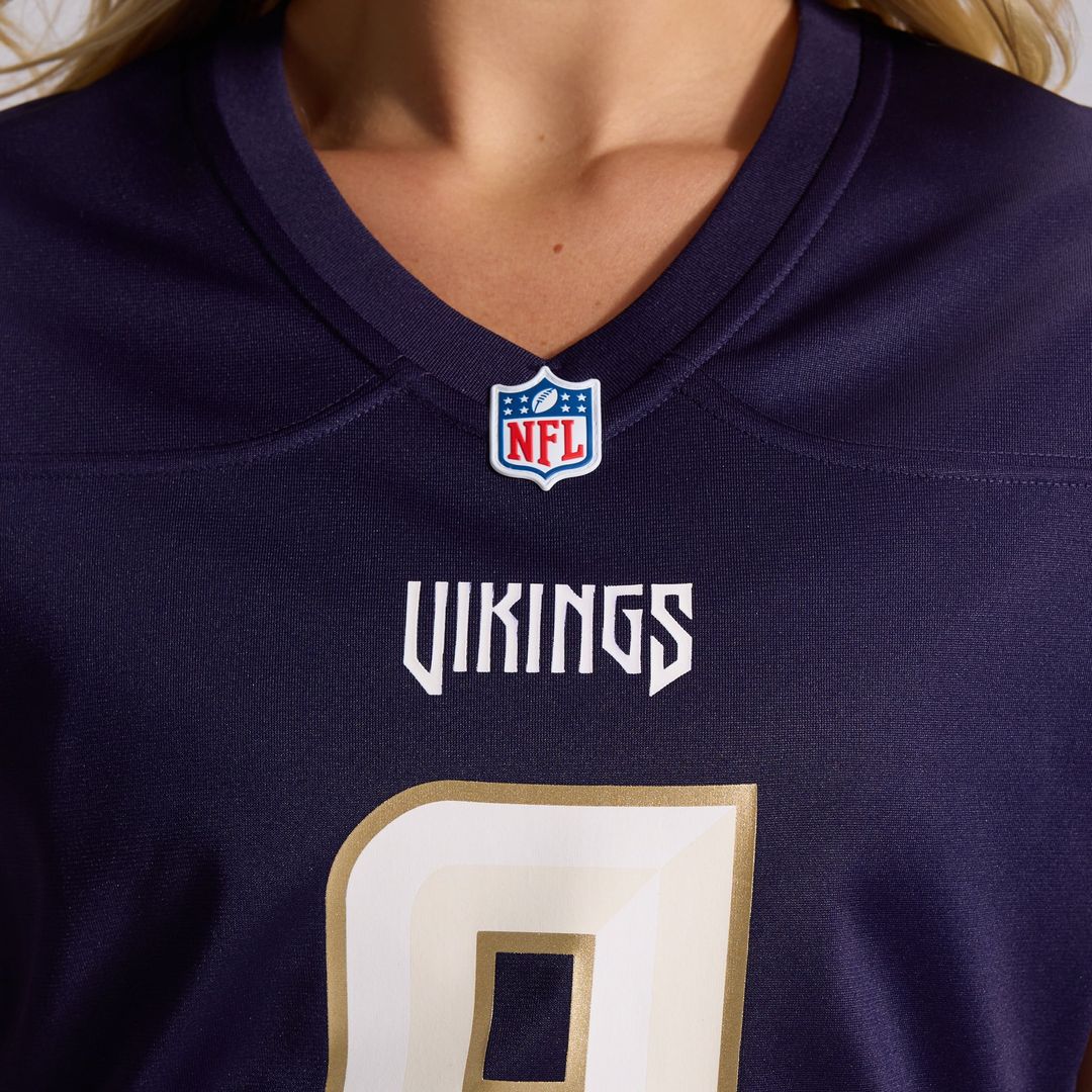 J.J McCarthy Minnesota Vikings Women's 2026 Rivalries Collection Jersey - Purple