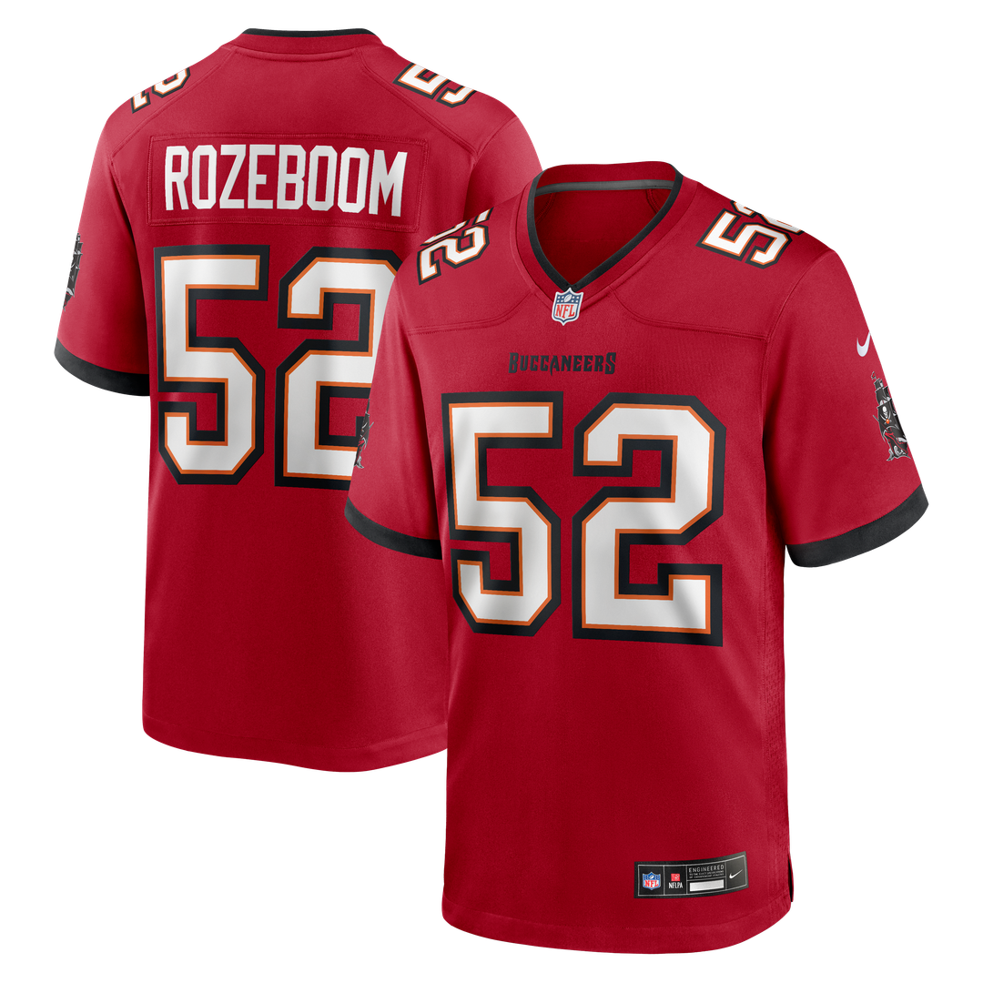 Christian Rozeboom Tampa Bay Buccaneers Team Jersey - Red