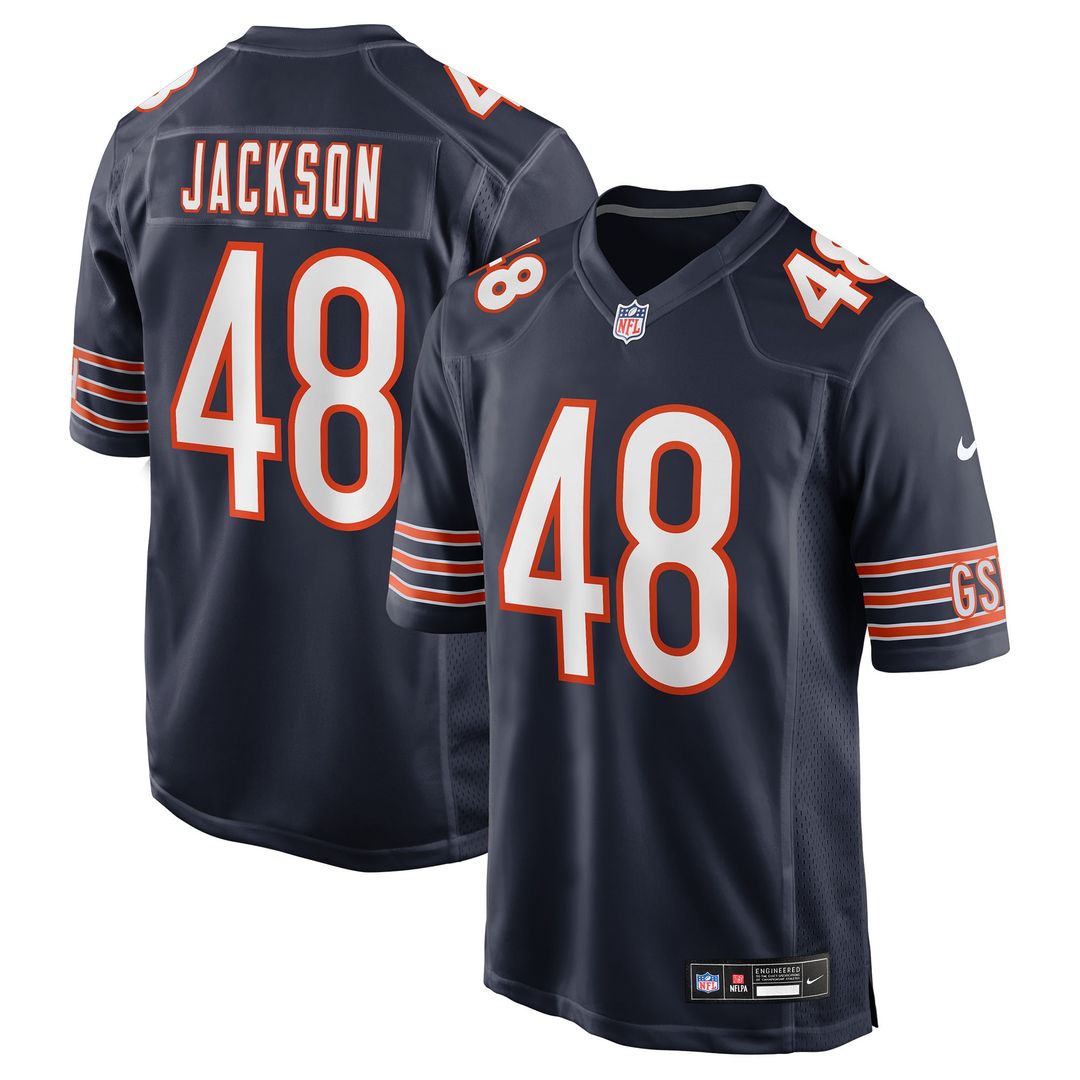 D'Marco Jackson Chicago Bears Team Jersey - Navy