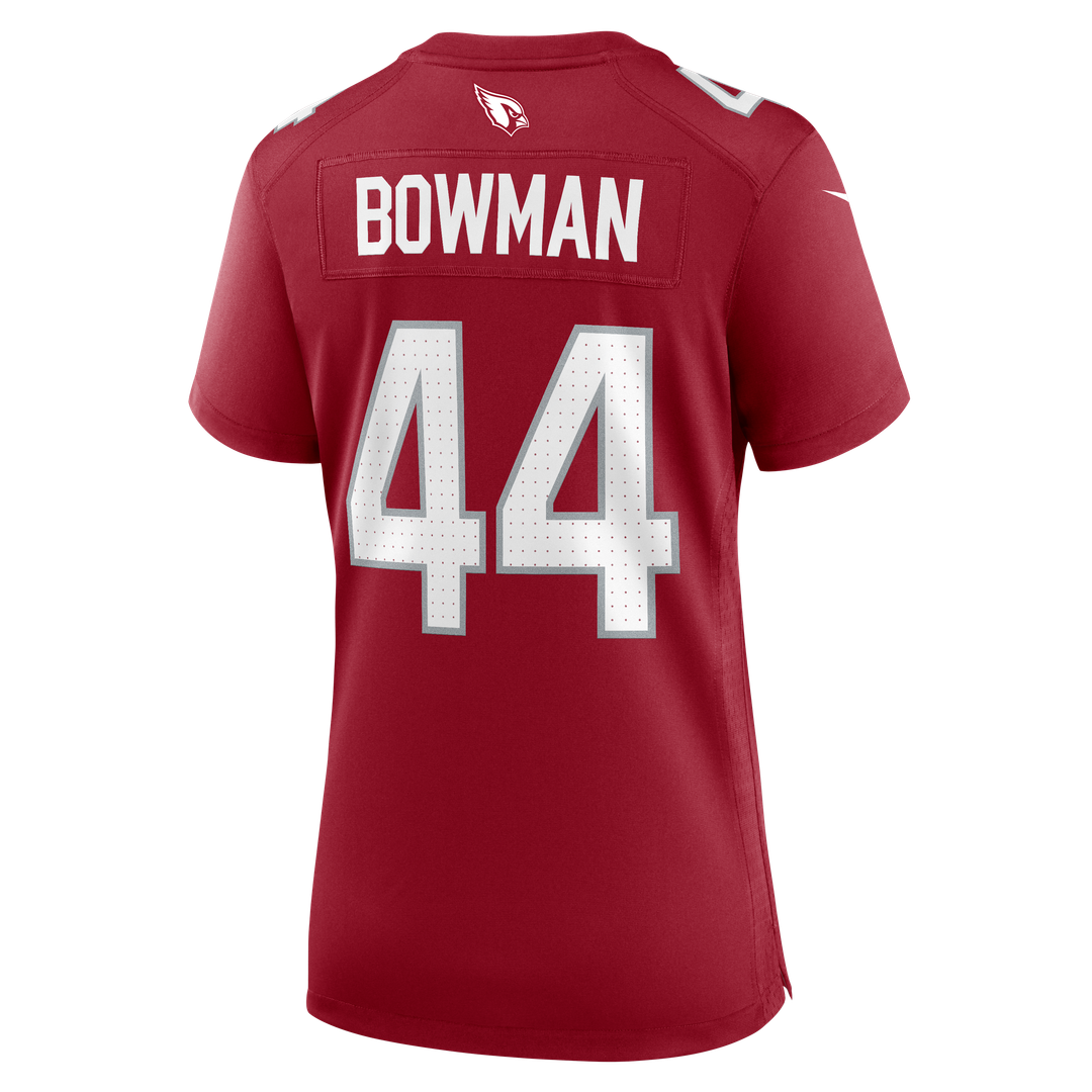 Shawn Bowman Arizona Cardinals Women's Team Jersey - Cardinal