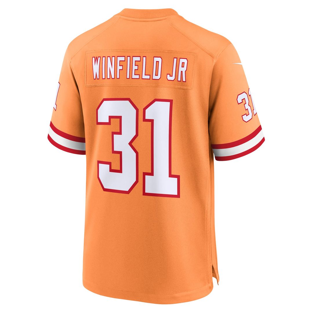 Antoine Winfield Jr. Tampa Bay Buccaneers Throwback Jersey - Orange