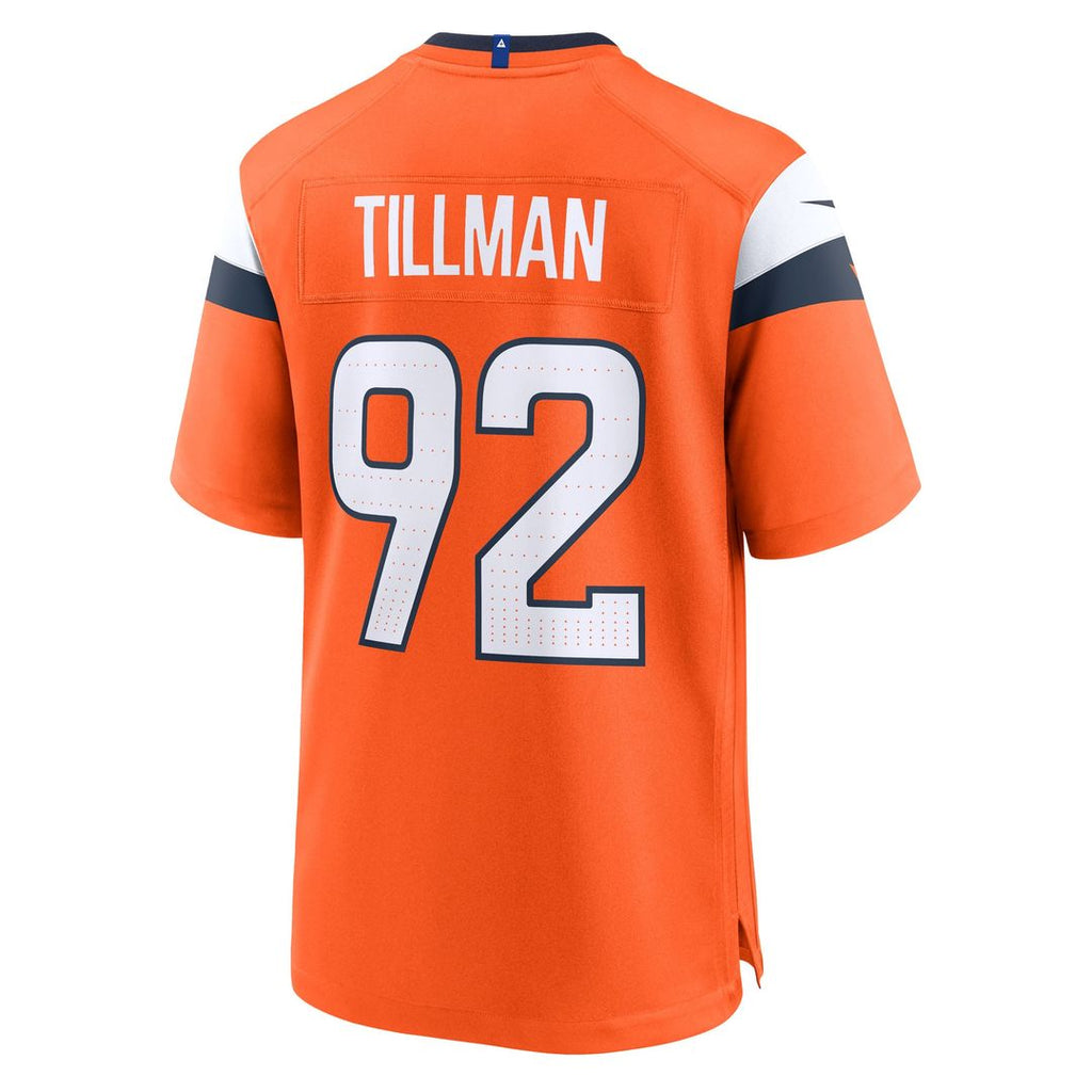 Dondrea Tillman Denver Broncos Team Jersey - Orange