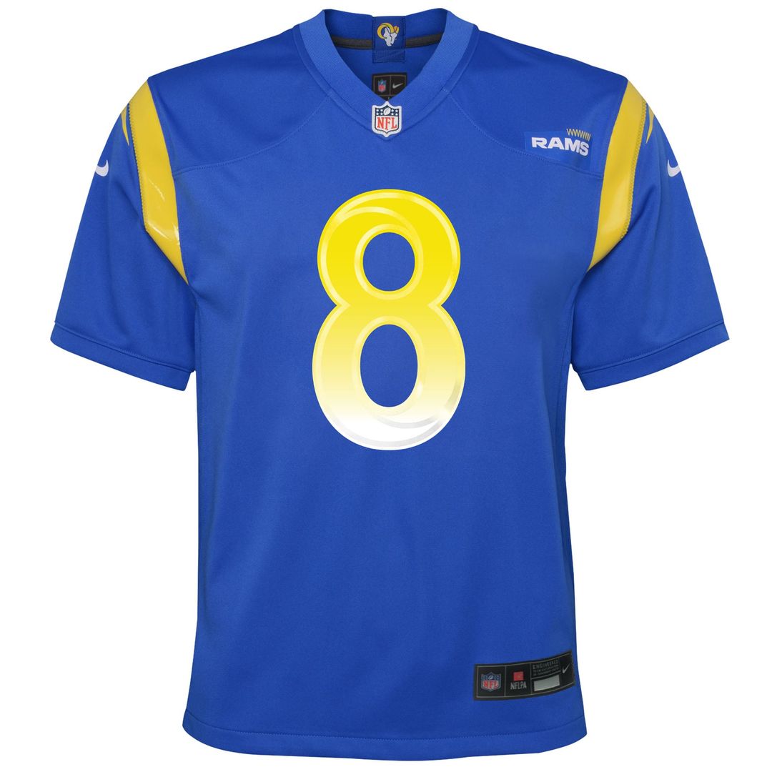 Jared Verse Los Angeles Rams Youth Team Jersey - Royal