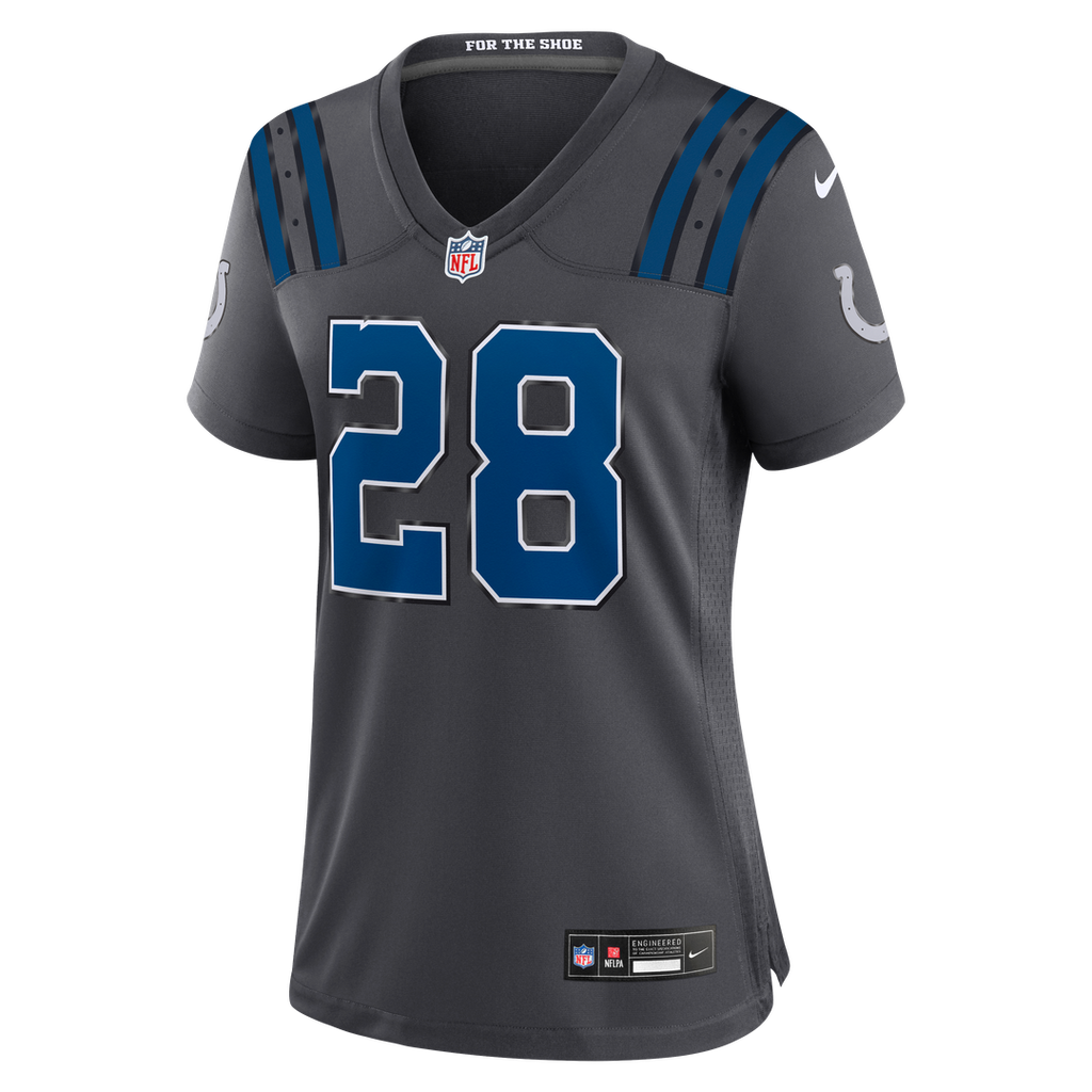 Jonathan Taylor Indianapolis Colts Women's 2026 Rivalries Collection Jersey - Anthracite