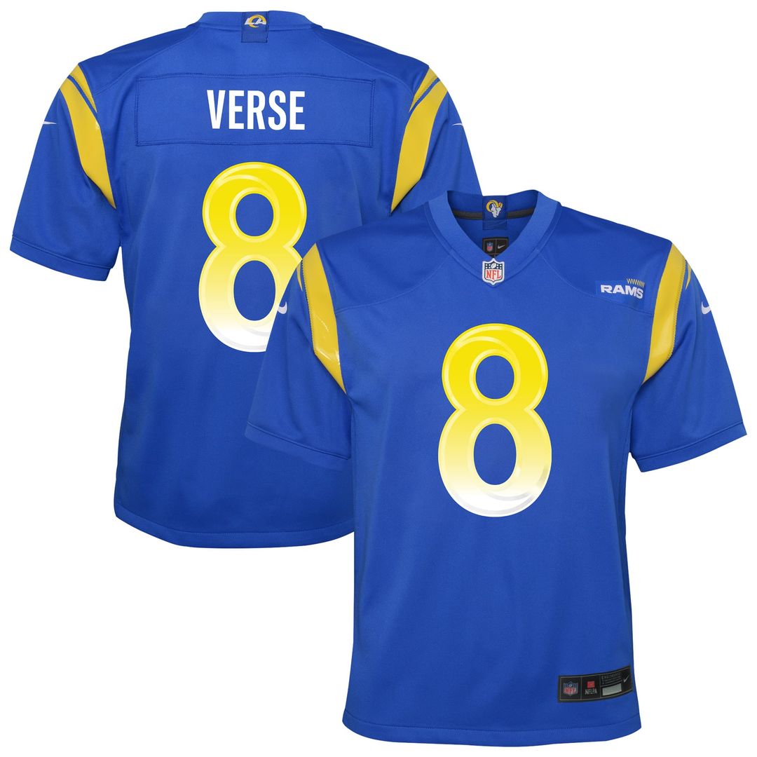 Jared Verse Los Angeles Rams Youth Team Jersey - Royal