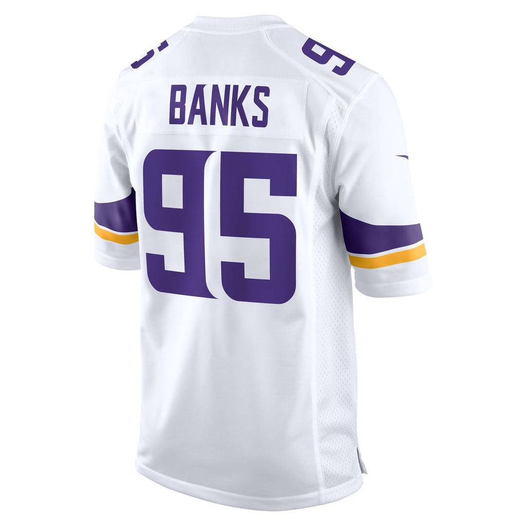 Caleb Banks Minnesota Vikings Alternate Classic Jersey - Purple
