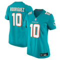 Jacob Rodriguez Miami Dolphins Women's Team Jersey - Aqua