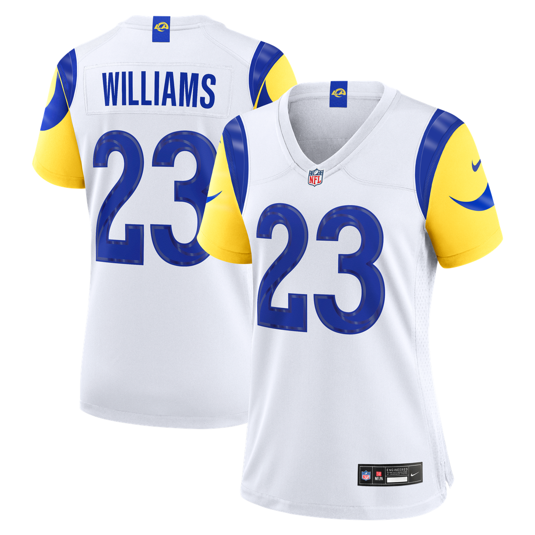 Kyren Williams Los Angeles Rams Women's Jersey - White