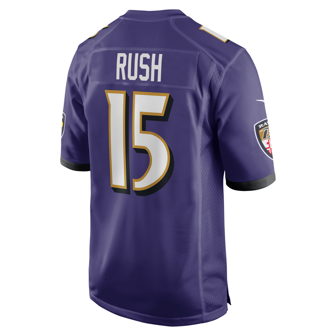 Cooper Rush Baltimore Ravens Team Jersey - Purple