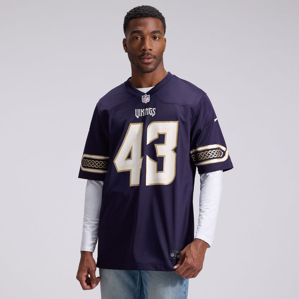 Andrew Van Ginkel Minnesota Vikings 2026 Rivalries Collection Jersey - Purple