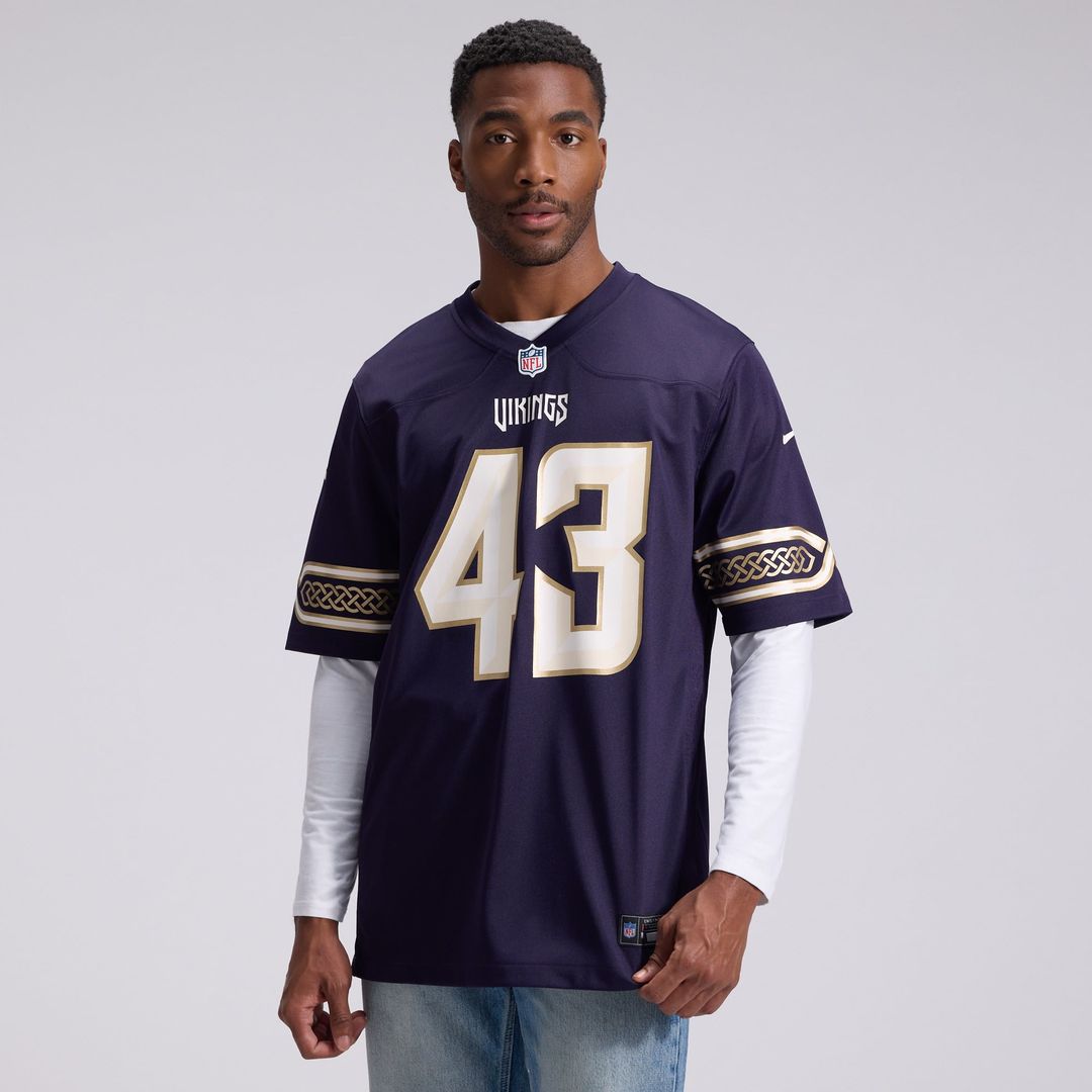Andrew Van Ginkel Minnesota Vikings 2026 Rivalries Collection Jersey - Purple