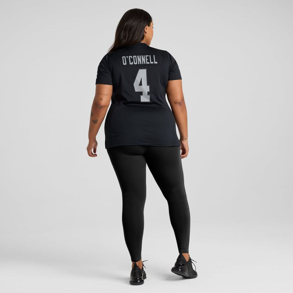 Aidan O'Connell Las Vegas Raiders Women's Jersey - Black