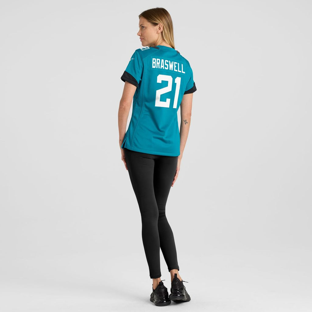 Christian Braswell Jacksonville Jaguars Women's Team Jersey - Teal