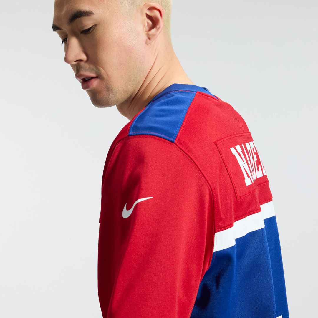 Malik Nabers New York Giants Alternate Jersey - Century Red