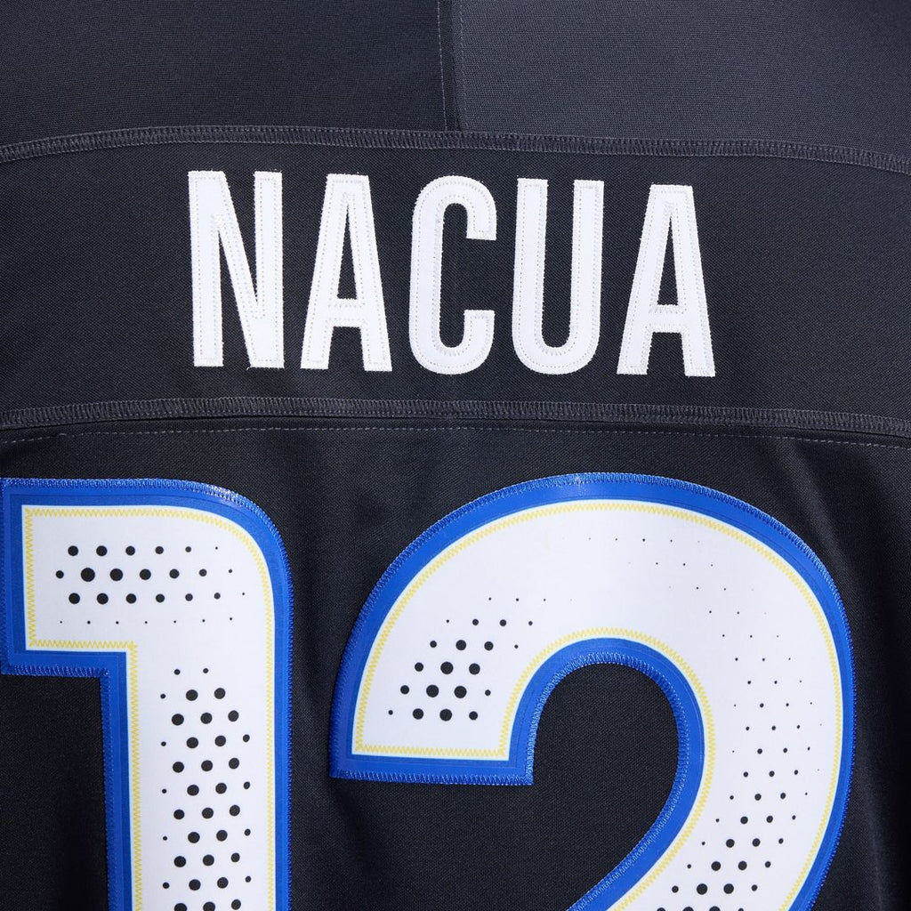Puka Nacua Los Angeles Rams Rivalries Collection Stitched Jersey - Dark Blue