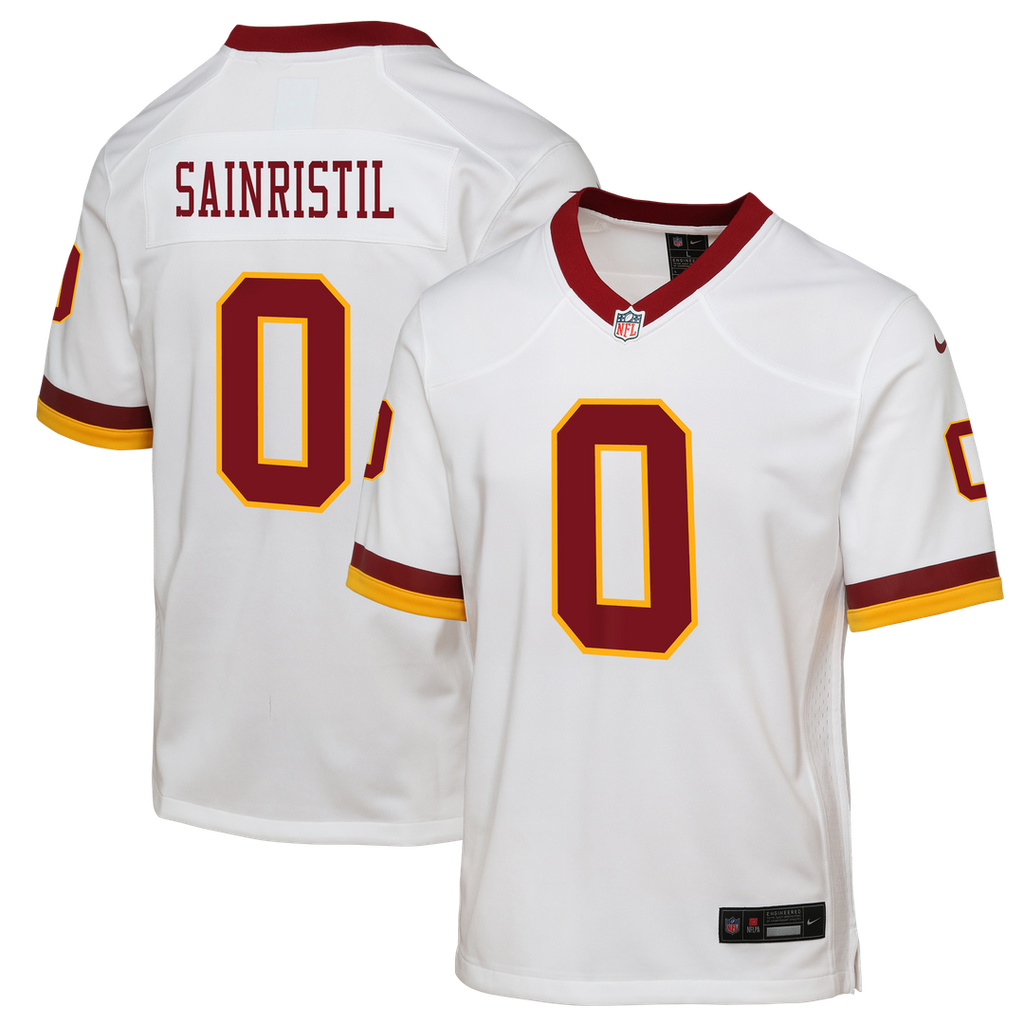 Mike Sainristil Washington Commanders Youth Hail Raiser Alternate Jersey - Black