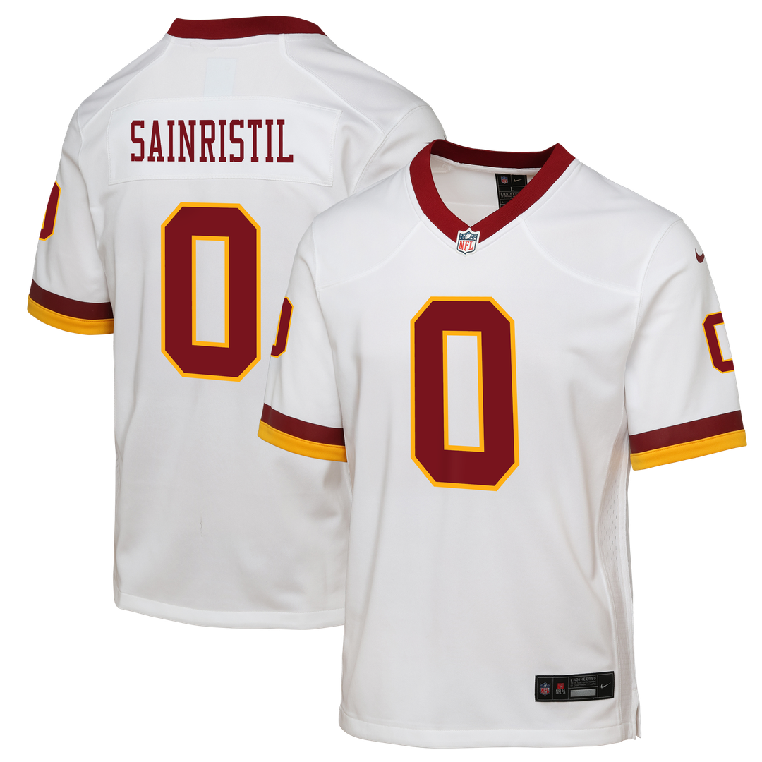 Mike Sainristil Washington Commanders Youth Hail Raiser Alternate Jersey - Black