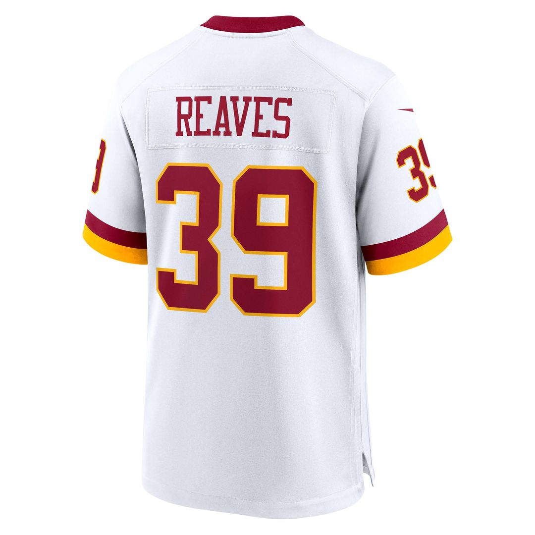 Jeremy Reaves Washington Commanders Game Championship Era Jersey - White