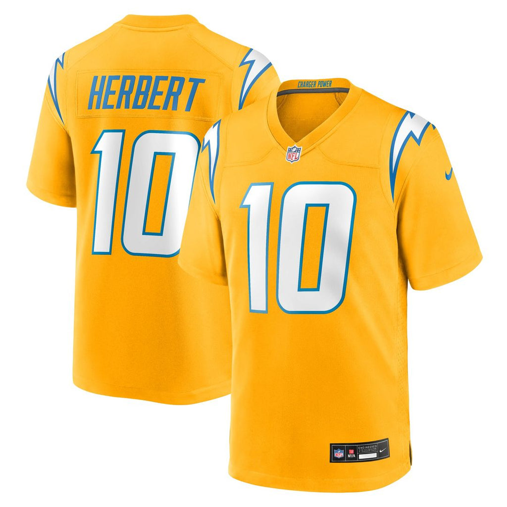 Justin Herbert Los Angeles Chargers Player Jersey - Powder Blue