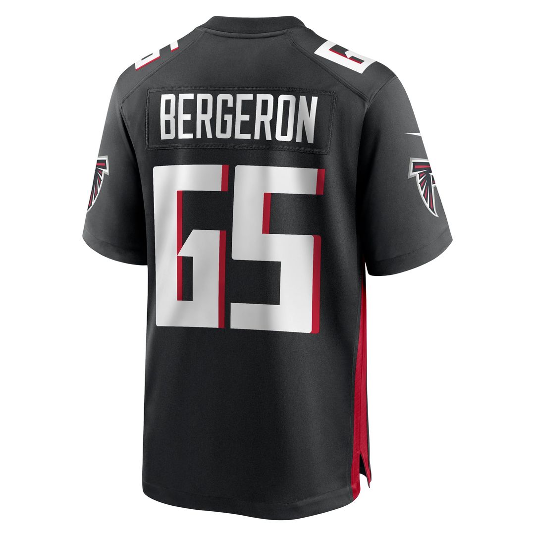 Matthew Bergeron Atlanta Falcons Team Jersey - Black