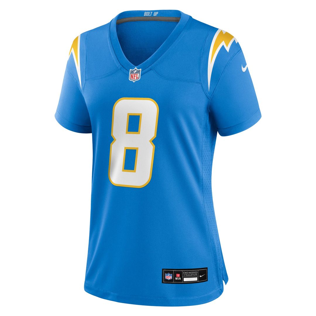 Omarion Hampton Los Angeles Chargers Women's Team Jersey - Powder Blue