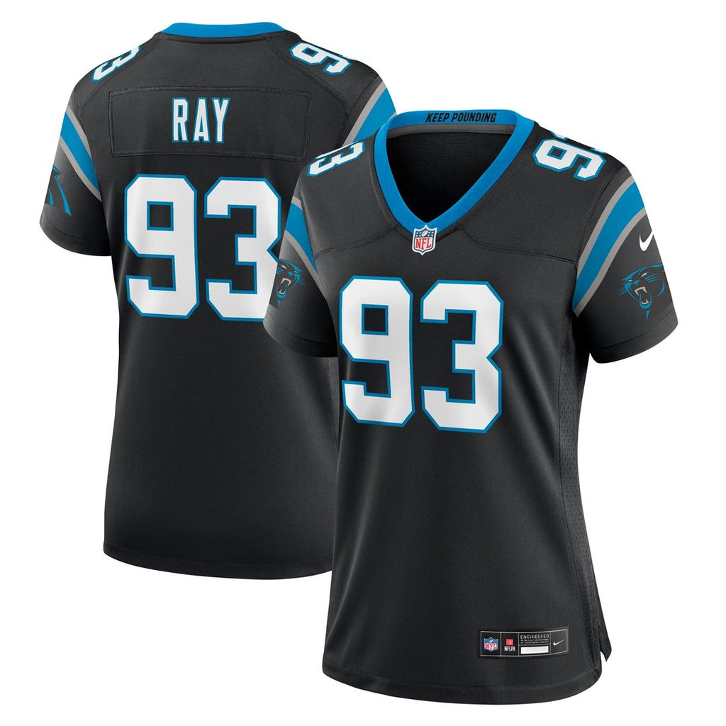 LaBryan Ray Carolina Panthers Women's Team Jersey - Black