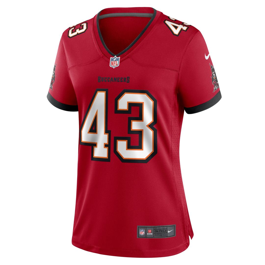 Chris Braswell Tampa Bay Buccaneers Women's Team Jersey - Red