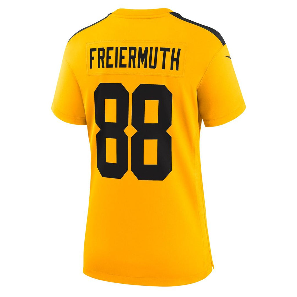 Pat Freiermuth Pittsburgh Steelers Women's Alternate 1933 Throwback Jersey - Gold
