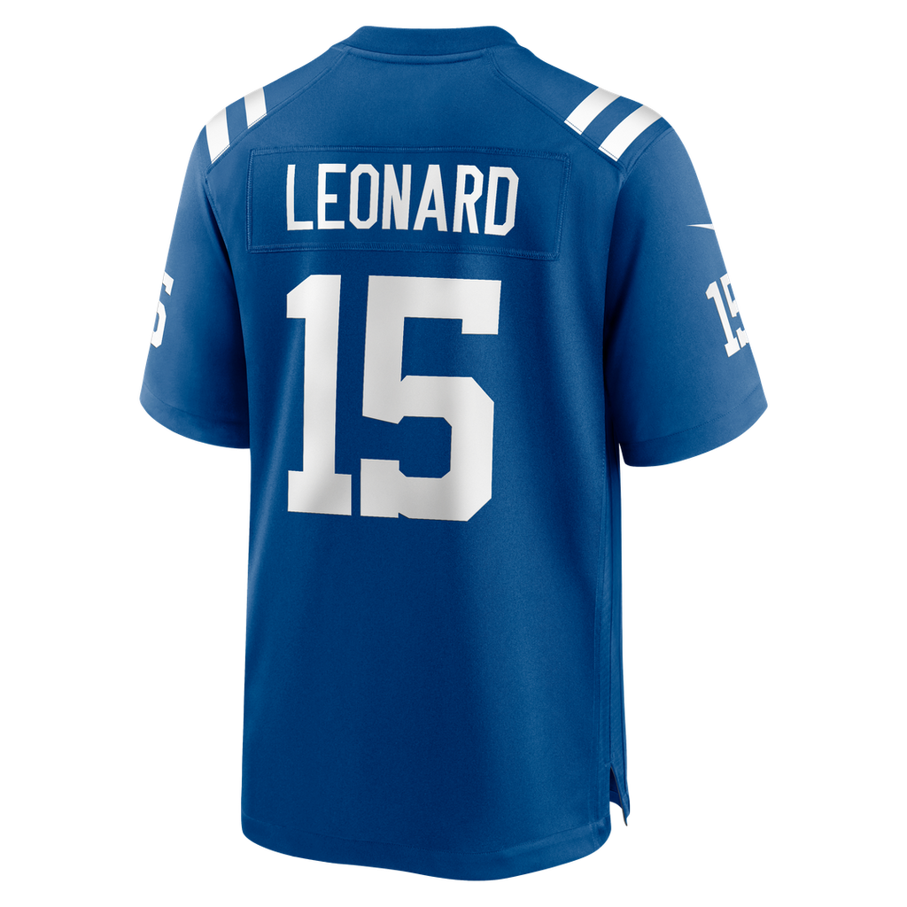 Riley Leonard Indianapolis Colts Team Jersey - Royal