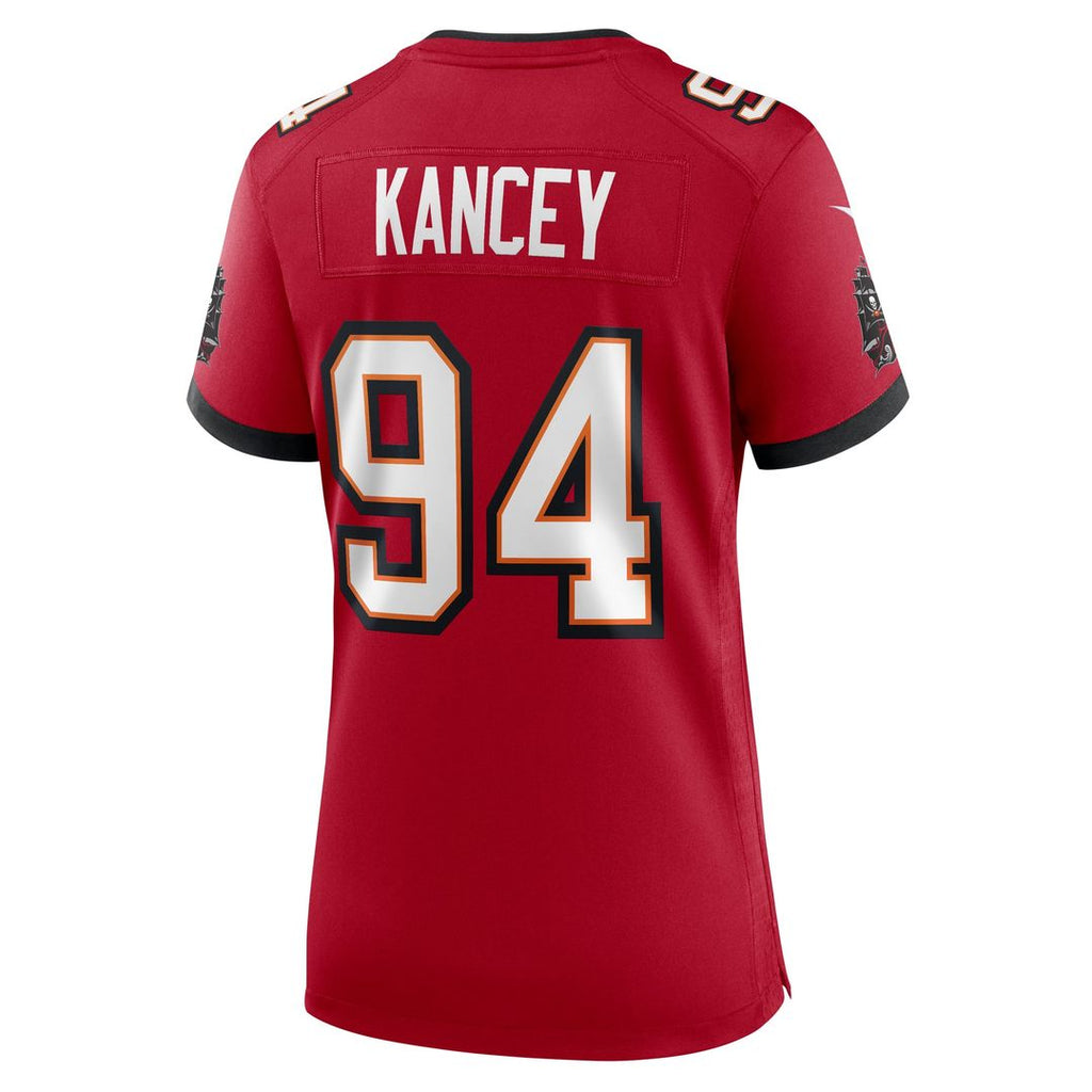Calijah Kancey Tampa Bay Buccaneers Women's Jersey - Red