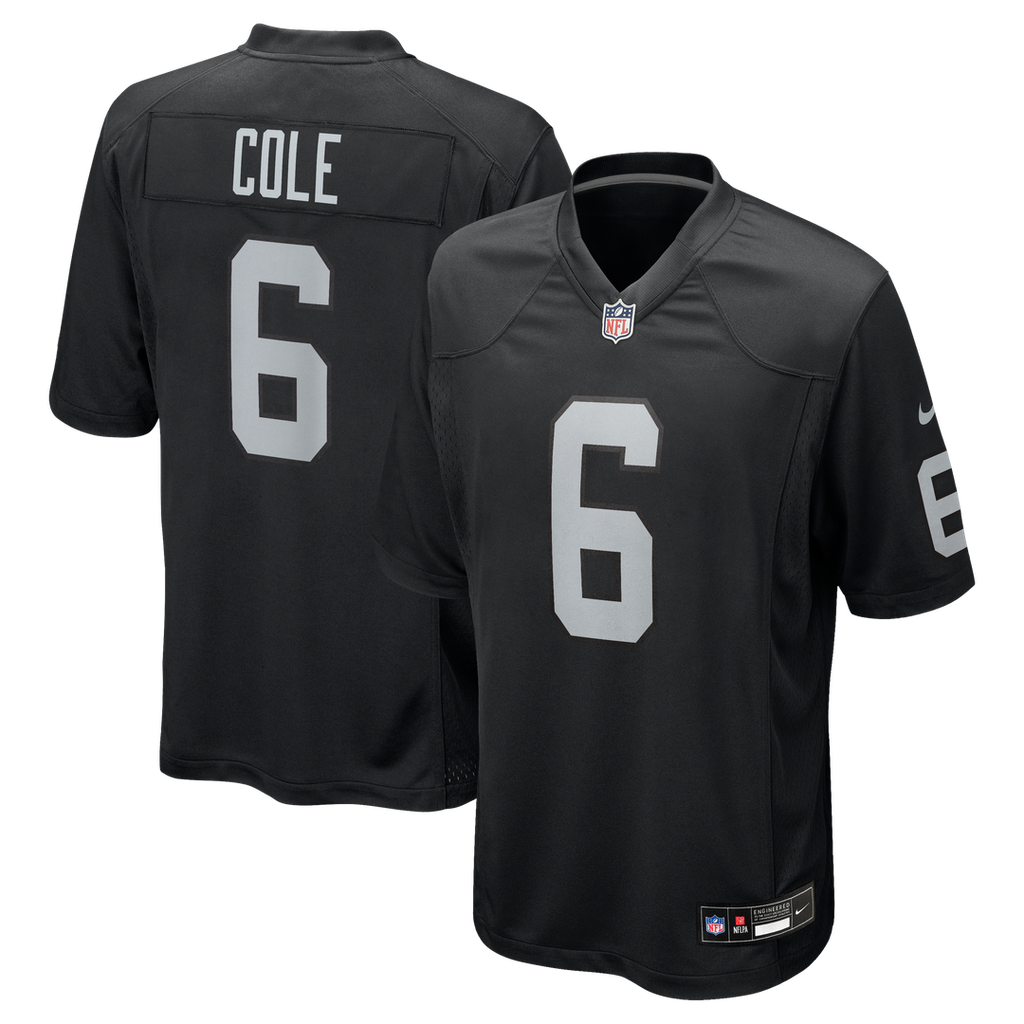 AJ Cole Las Vegas Raiders Jersey - Black