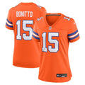 Nik Bonitto Denver Broncos Women's Alternate 2 Mile High Collection 1977 Throwback Jersey - Orange