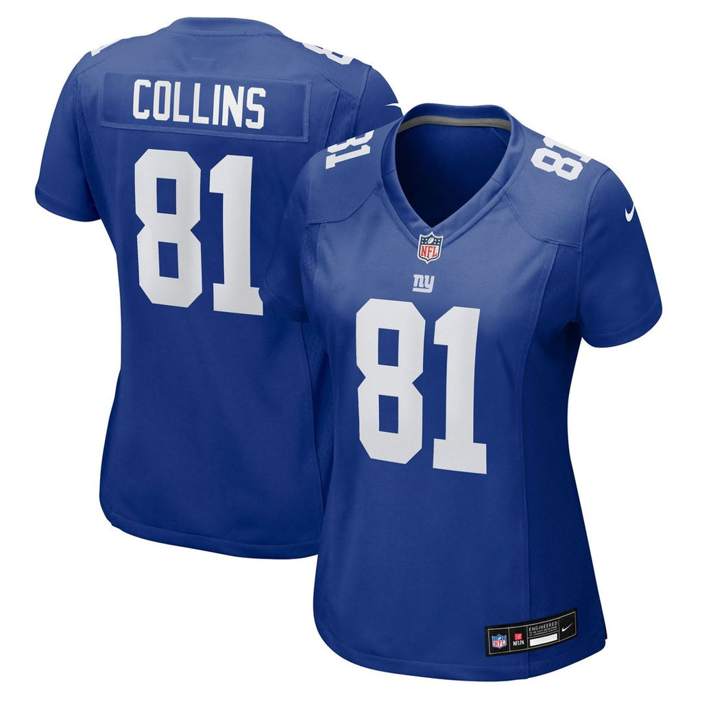 Beaux Collins New York Giants Women's Team Jersey - Royal