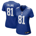 Beaux Collins New York Giants Women's Team Jersey - Royal