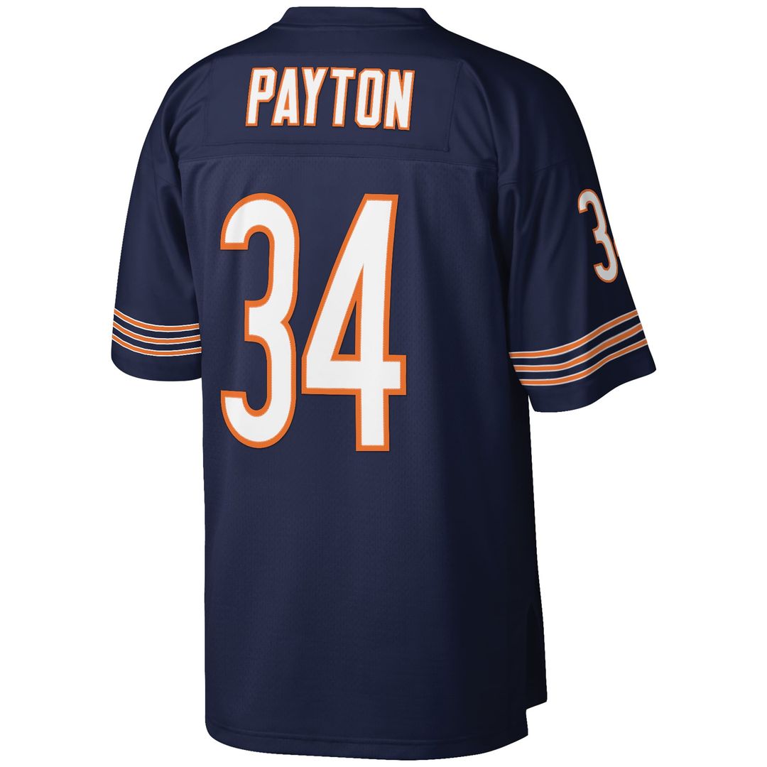 Walter Payton Chicago Bears Big & Tall 1985 Retired Player Jersey - Navy