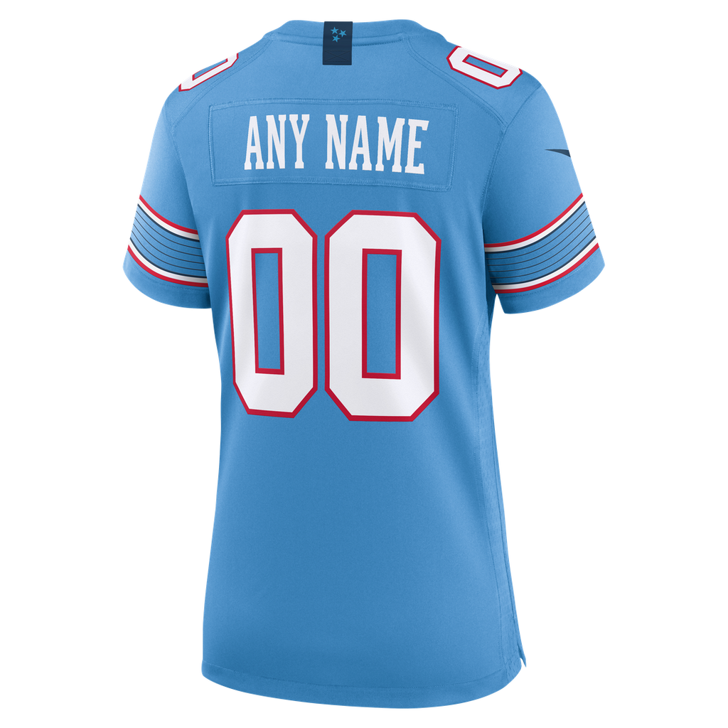 Tennessee Titans Women's Game Custom Jersey - White