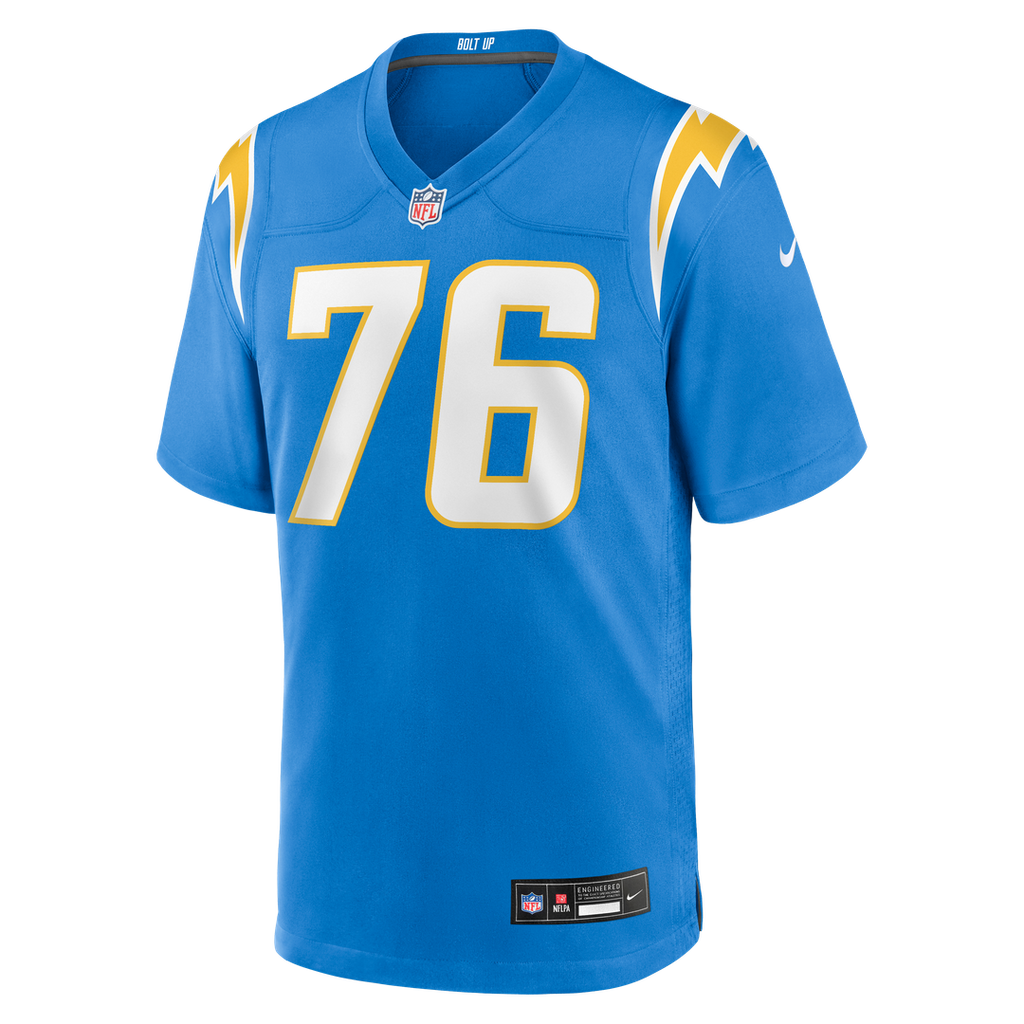 Joe Alt Los Angeles Chargers Player Jersey - Powder Blue