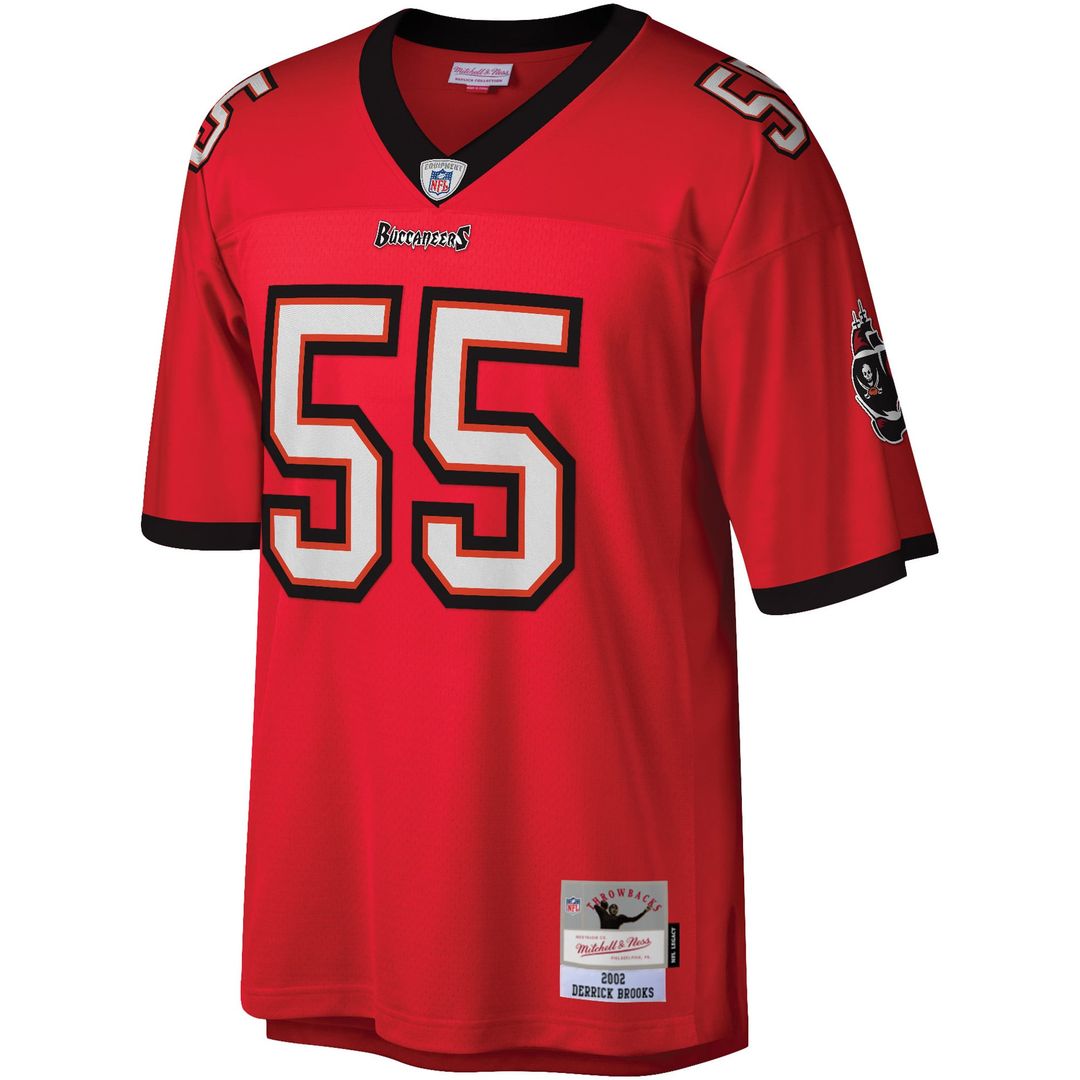 Derrick Brooks Tampa Bay Buccaneers Legacy Jersey - Orange