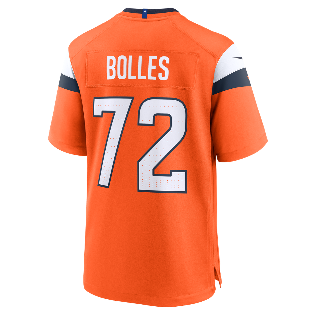 Garett Bolles Denver Broncos Team Jersey - Orange