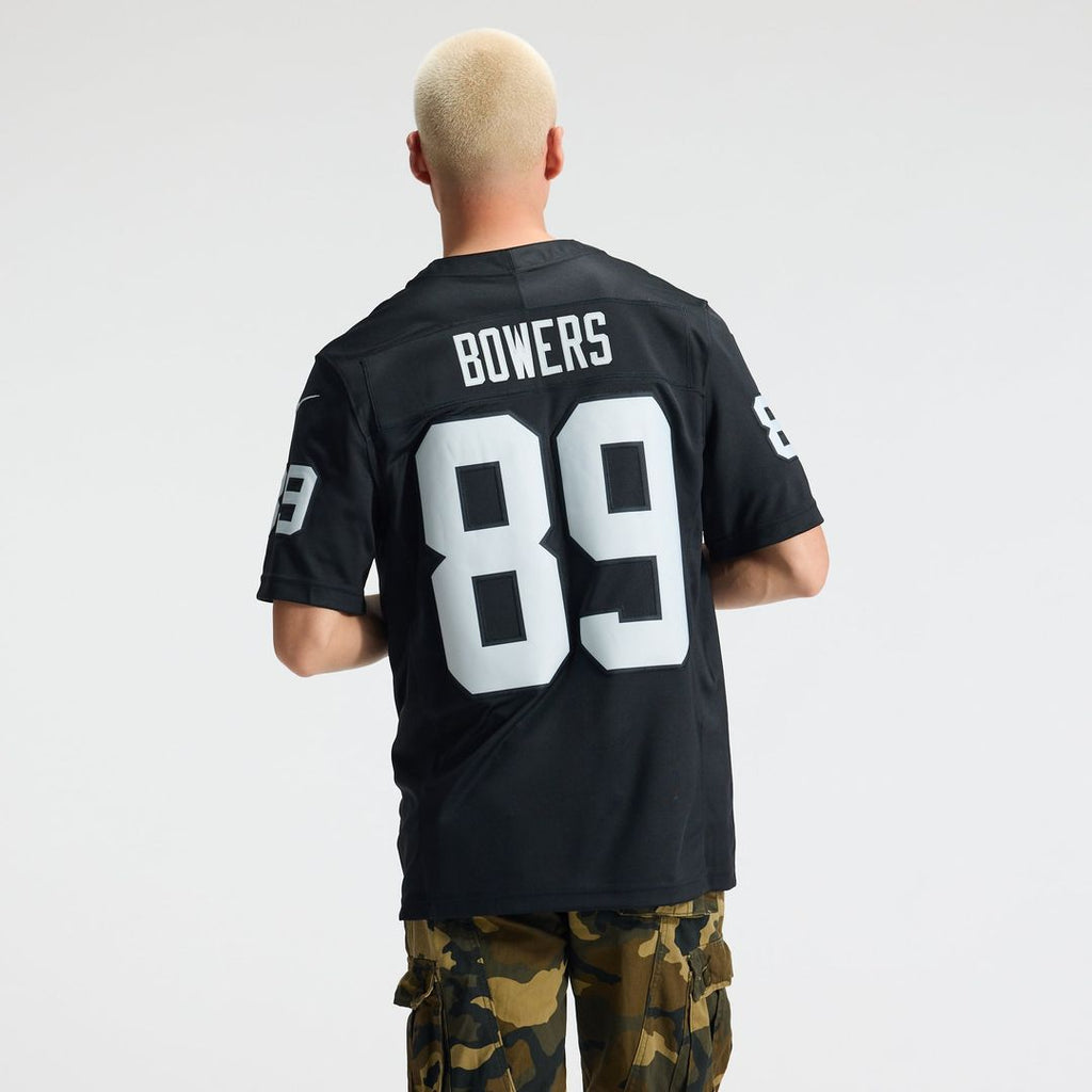 Brock Bowers Las Vegas Raiders Team Stitched Jersey - Black