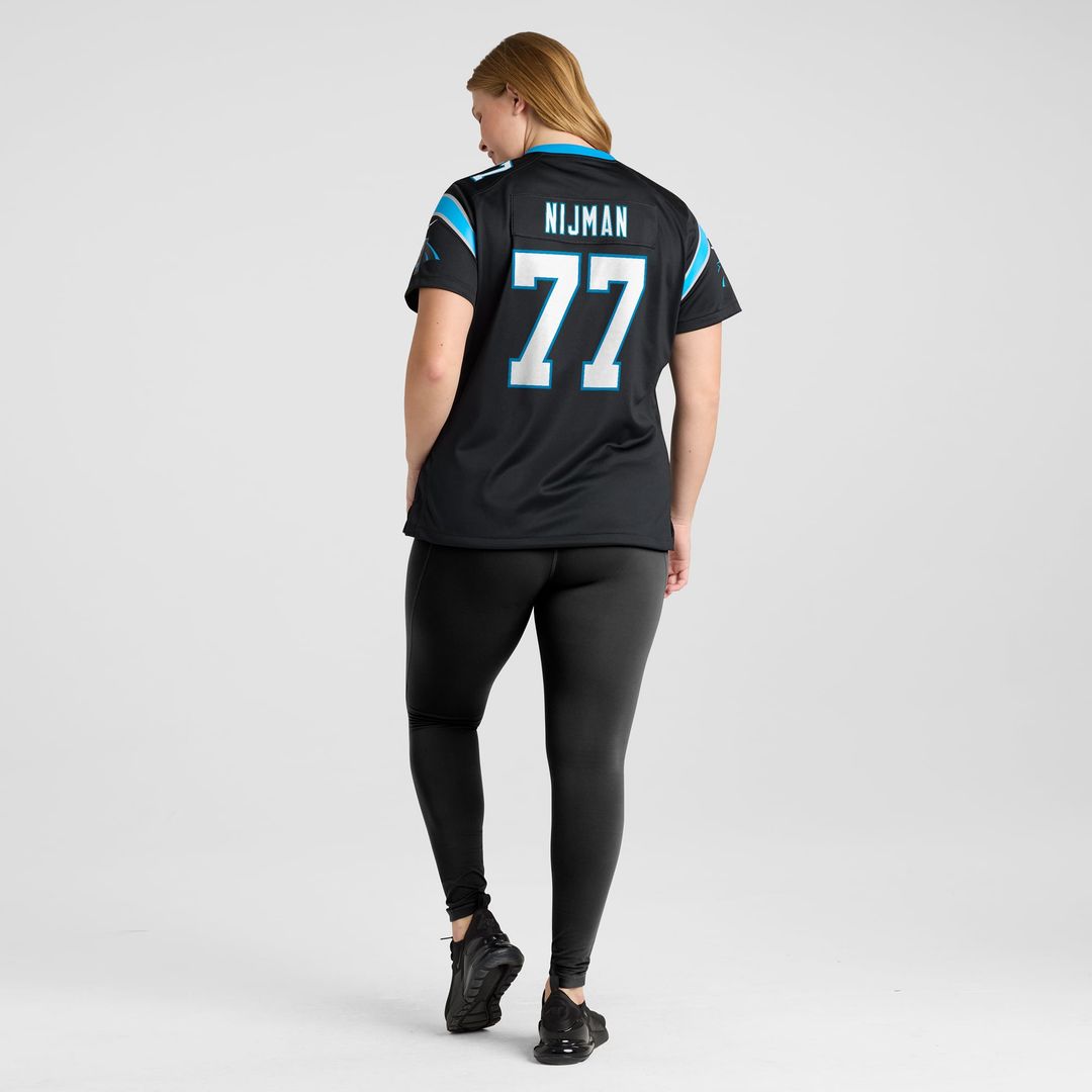 Yosh Nijman Carolina Panthers Women's Jersey - Black
