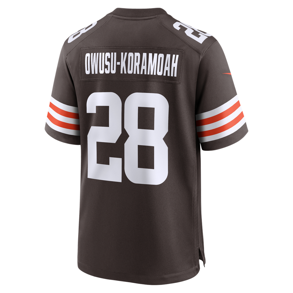 Jeremiah Owusu-Koramoah Cleveland Browns Jersey - Brown